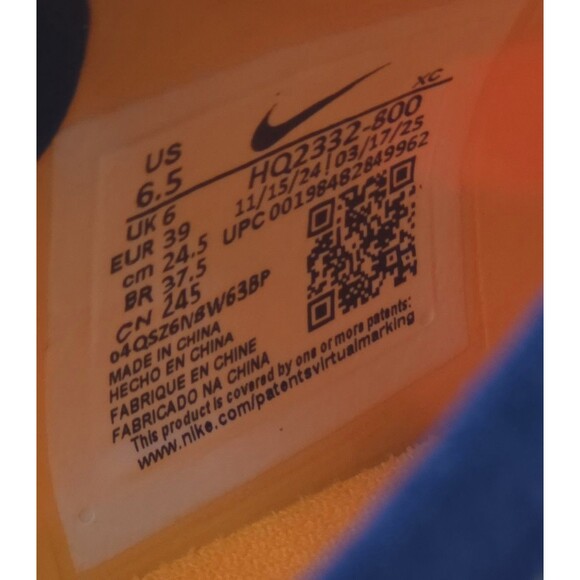 Nike Phantom 6 Low Elite FG Soccer  Erling Haaland HQ2332-800 Men’s Size 6.5 main image 7